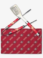 NFL 49ers BBQ Grill Utensil Set