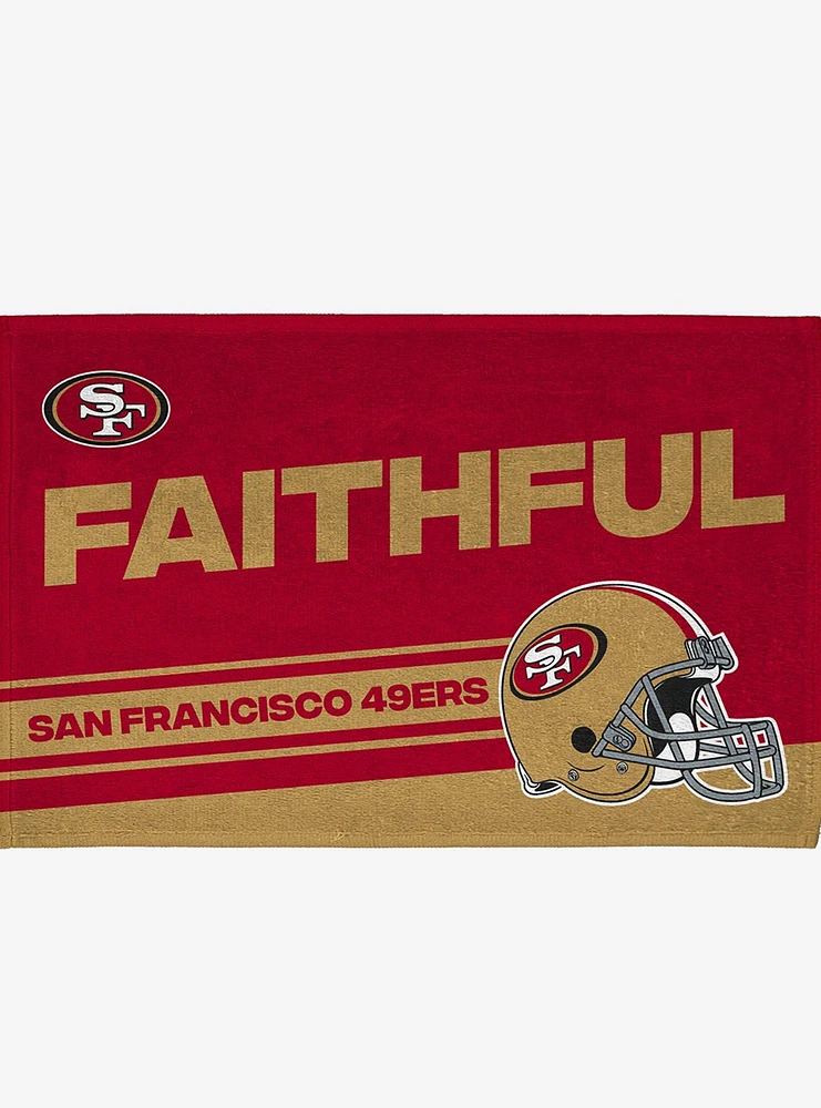 NFL 49ers Play Action Fan Towel