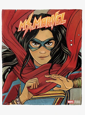 Marvel Ms. Marvel Presenting Ms. Marvel Silk Touch Throw Blanket