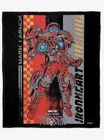 Marvel Black Panther Ironheart Silk Touch Throw Blanket