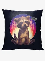 Marvel Guardians of the Galaxy 3 Baby Rocket Printed Throw Pillow