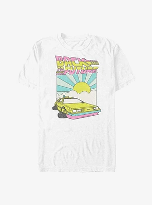 Back to the Future Retro DeLorean Big & Tall T-Shirt