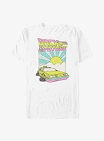 Back to the Future Retro DeLorean Big & Tall T-Shirt