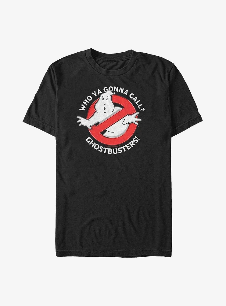 Ghostbusters Who Ya Gonna Call Big & Tall T-Shirt