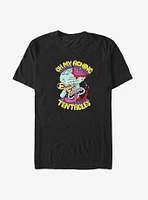 Spongebob Squarepants Squidward Oh My Aching Tentacles Big & Tall T-Shirt