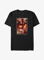 the Lord of Rings Good Vs Evil Collage Big & Tall T-Shirt