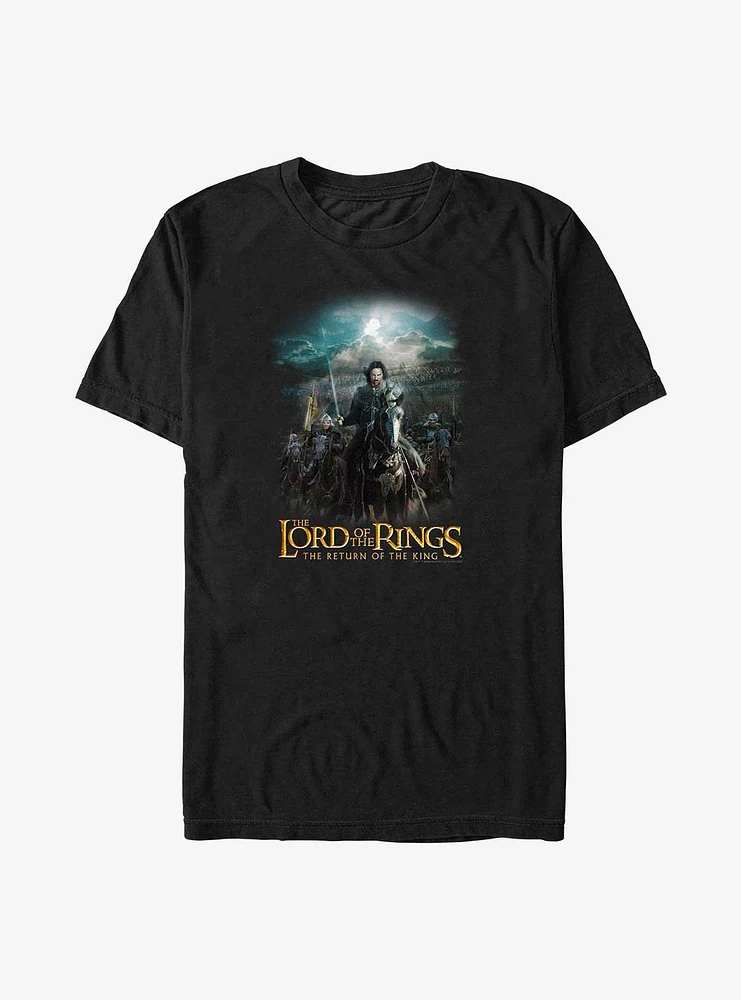 The Lord Of Rings Return King Poster Big & Tall T-Shirt