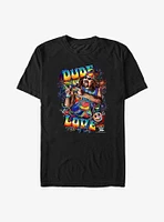 WWE Dude Love Doodle Big & Tall T-Shirt