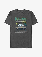 Rick and Morty Space Racer Big & Tall T-Shirt