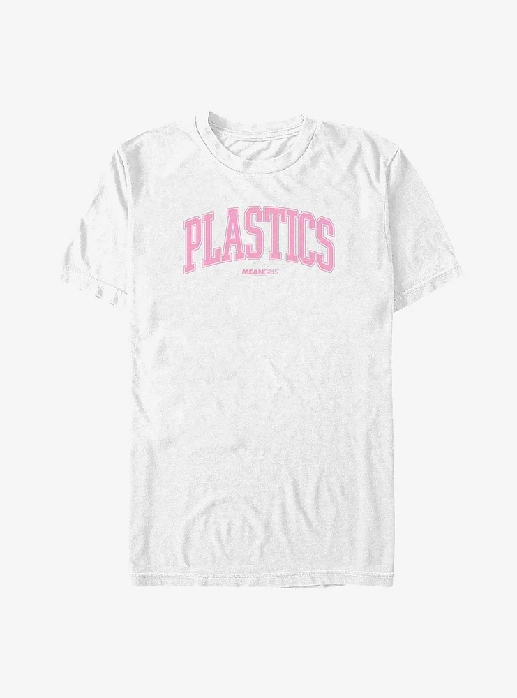 Mean Girls Plastic Collegiate Big & Tall T-Shirt