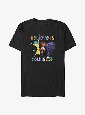 Disney Pixar Inside Out Joy Believe Yourself Big & Tall T-Shirt