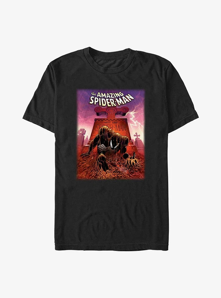 Marvel Spider-Man Spider Grave Big & Tall T-Shirt