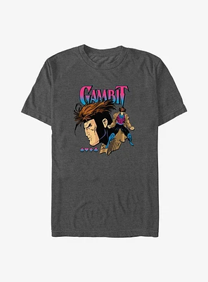 X-Men Gambit Card Suits Big & Tall T-Shirt