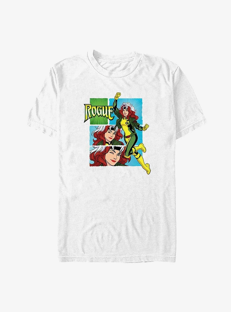 X-Men Rogue Panels Big & Tall T-Shirt