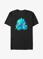 Pokemon Alolan Northern Lights Big & Tall T-Shirt