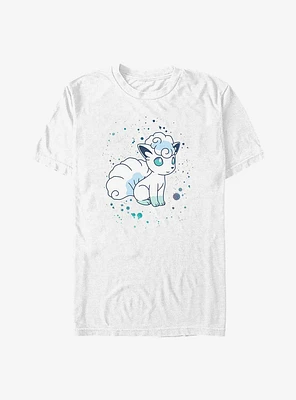 Pokemon Watercolor Vulpix Big & Tall T-Shirt