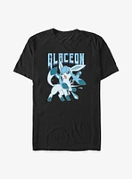 Pokemon Glaceon Ice Beam Big & Tall T-Shirt