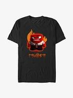 Disney Pixar Inside Out Anger Managed Big & Tall T-Shirt