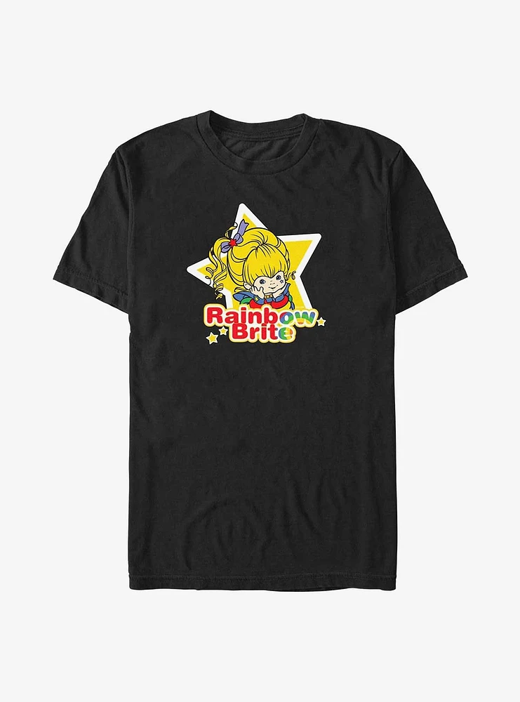 Rainbow Brite Star Badge Big & Tall T-Shirt