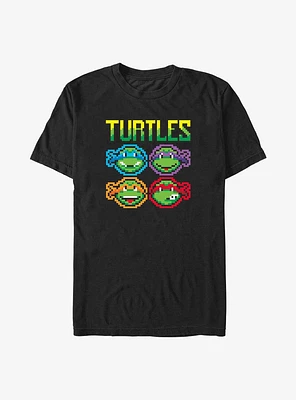 Teenage Mutant Ninja Turtles 8-Bit Crew Big & Tall T-Shirt