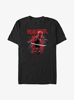 Marvel Deadpool & Wolverine Paint Dump Big Tall T-Shirt