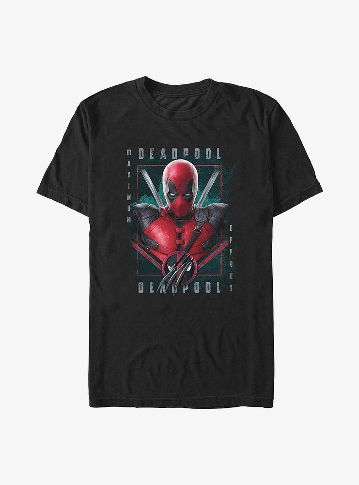 Marvel Deadpool & Wolverine Pool Port Big Tall T-Shirt