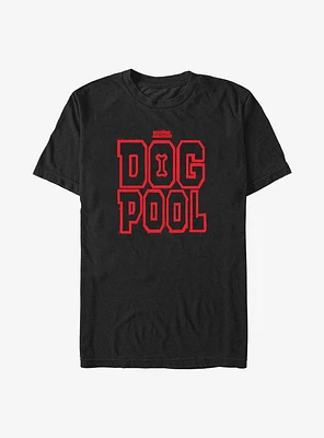 Marvel Deadpool & Wolverine Dogpool Letters Big Tall T-Shirt