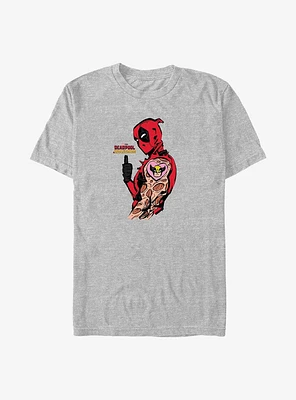 Marvel Deadpool & Wolverine Tattoo Big Tall T-Shirt