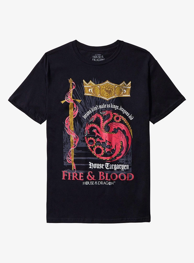 House Of The Dragon Targaryen Icons T-Shirt