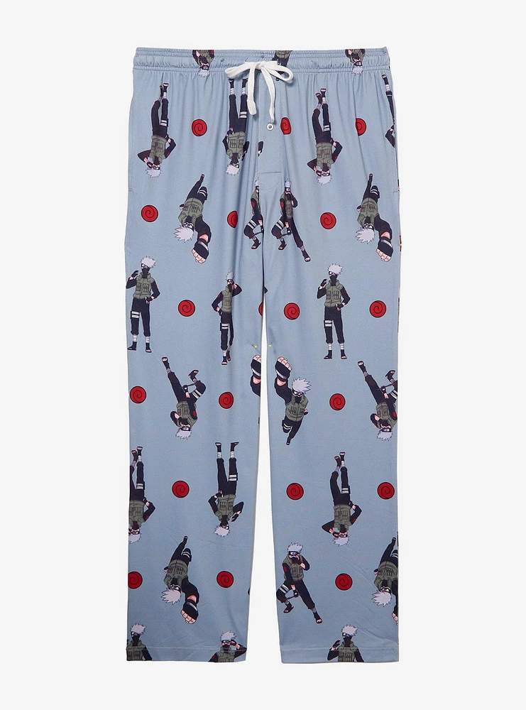 Naruto Shippuden Kakashi Hatake Allover Print Sleep Pants — BoxLunch Exclusive