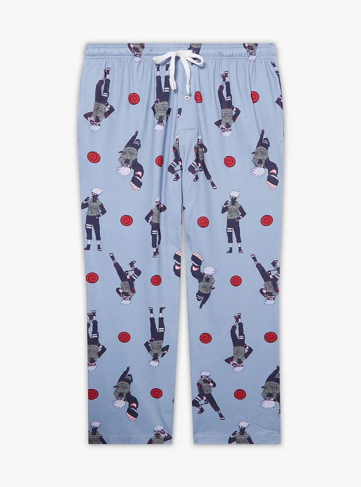 Naruto Shippuden Kakashi Hatake Allover Print Women's Plus Sleep Pants - BoxLunch Exclusive