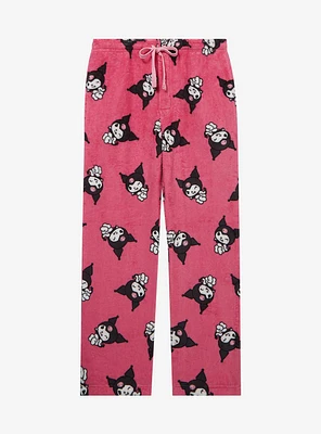 Sanrio Kuromi Plush Allover Print Sleep Pants — BoxLunch Exclusive