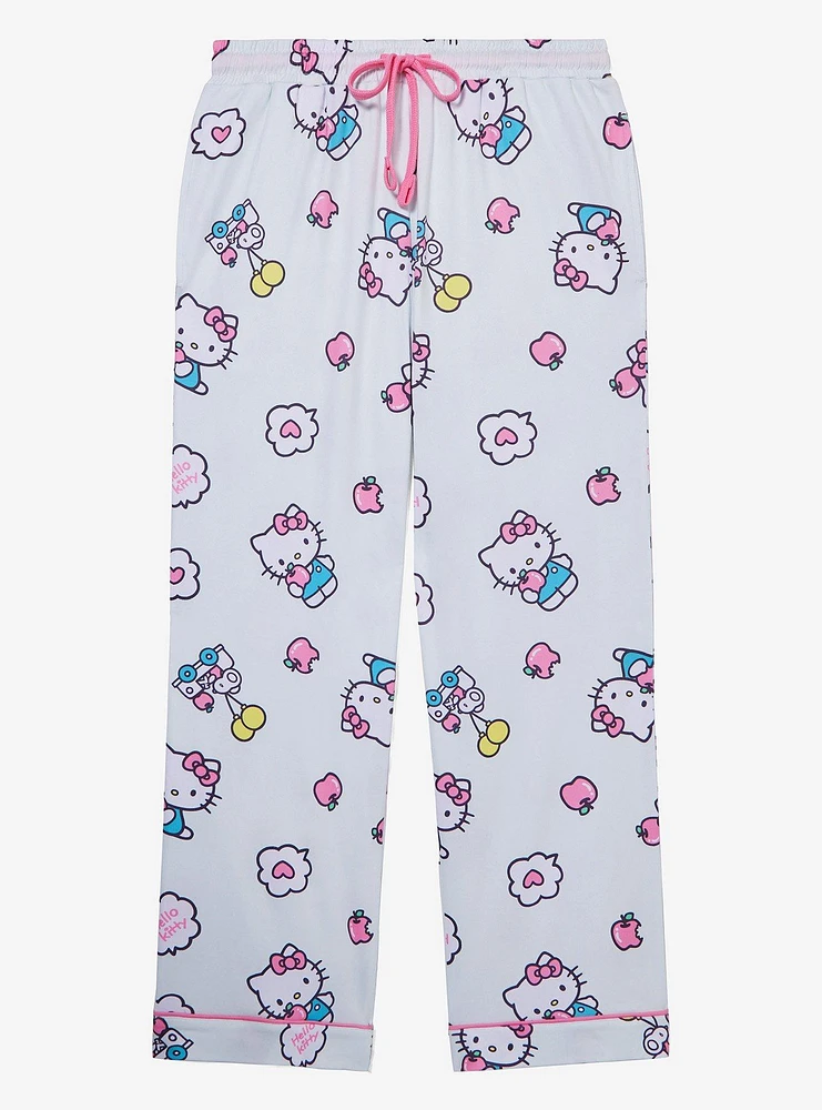 Sanrio Hello Kitty Apples Allover Print Women's Sleep Pants - BoxLunch Exclusive