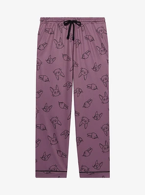 Studio Ghibli® Kiki's Delivery Service Jiji Allover Print Women's Sleep Pants — BoxLunch Exclusive