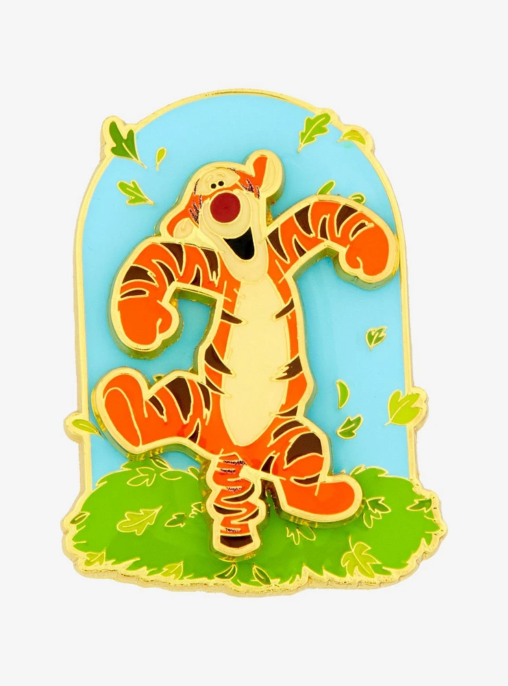 Loungefly Disney Winnie the Pooh Tigger Bouncing Enamel Pin — BoxLunch Exclusive