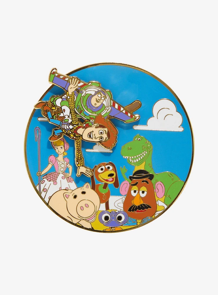 Loungefly Disney Pixar Toy Story Characters Moving Limited Edition Enamel Pin - BoxLunch Exclusive