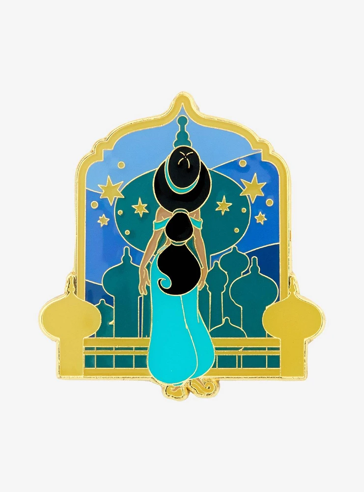 Loungefly Disney Aladdin Jasmine Balcony Enamel Pin — BoxLunch Exclusive