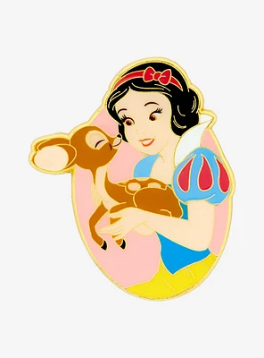 Loungefly Disney Snow White & the Seven Dwarfs Snow White & Deer Enamel Pin — BoxLunch Exclusive