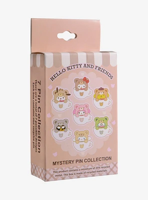 Sanrio Hello Kitty and Friends Latte Bear Tea Cup Blind Box Enamel Pin — BoxLunch Exclusive