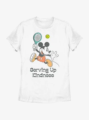 Disney Mickey Mouse Serving Up Kindness Womens T-Shirt