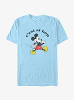 Disney Mickey Mouse C'est Si Bon French T-Shirt