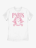 Disney The Aristocats Paris Marie Crest Womens T-Shirt