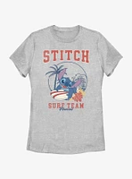 Disney Lilo & Stitch Surf Team Hawaii Womens T-Shirt