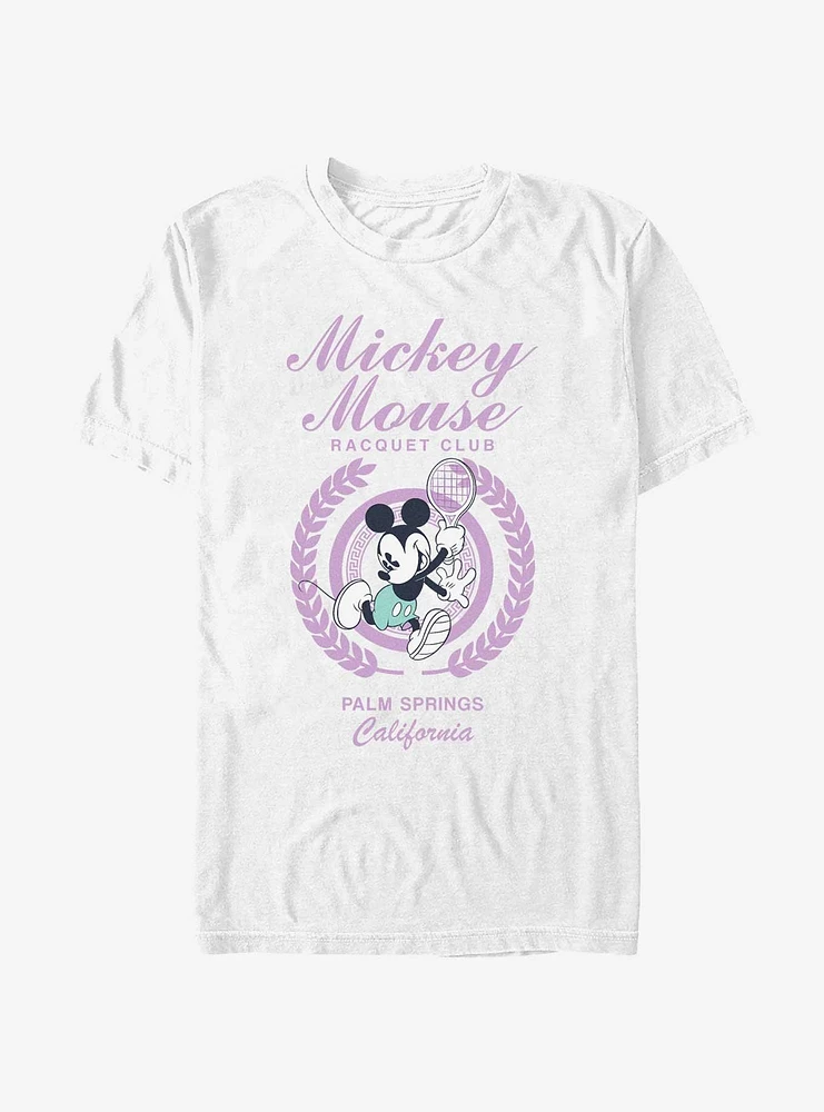 Disney Mickey Mouse Racquet Club Palm Springs CA T-Shirt