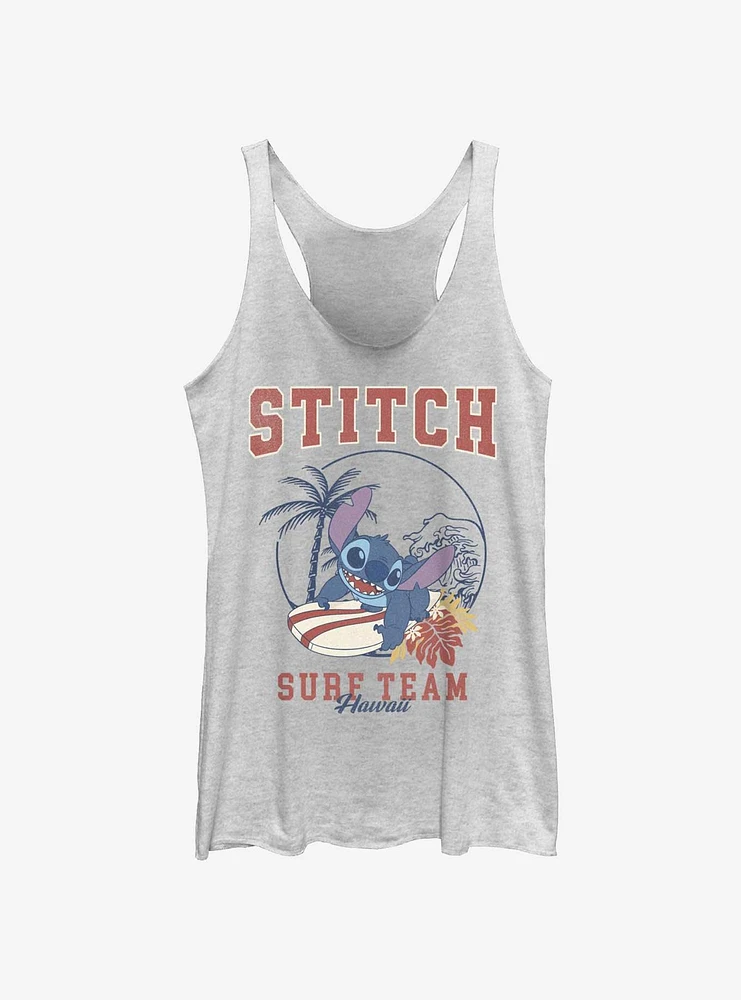 Disney Lilo & Stitch Surf Team Hawaii Womens Tank Top