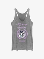 Disney Mickey Mouse Racquet Club Palm Springs CA Womens Tank Top