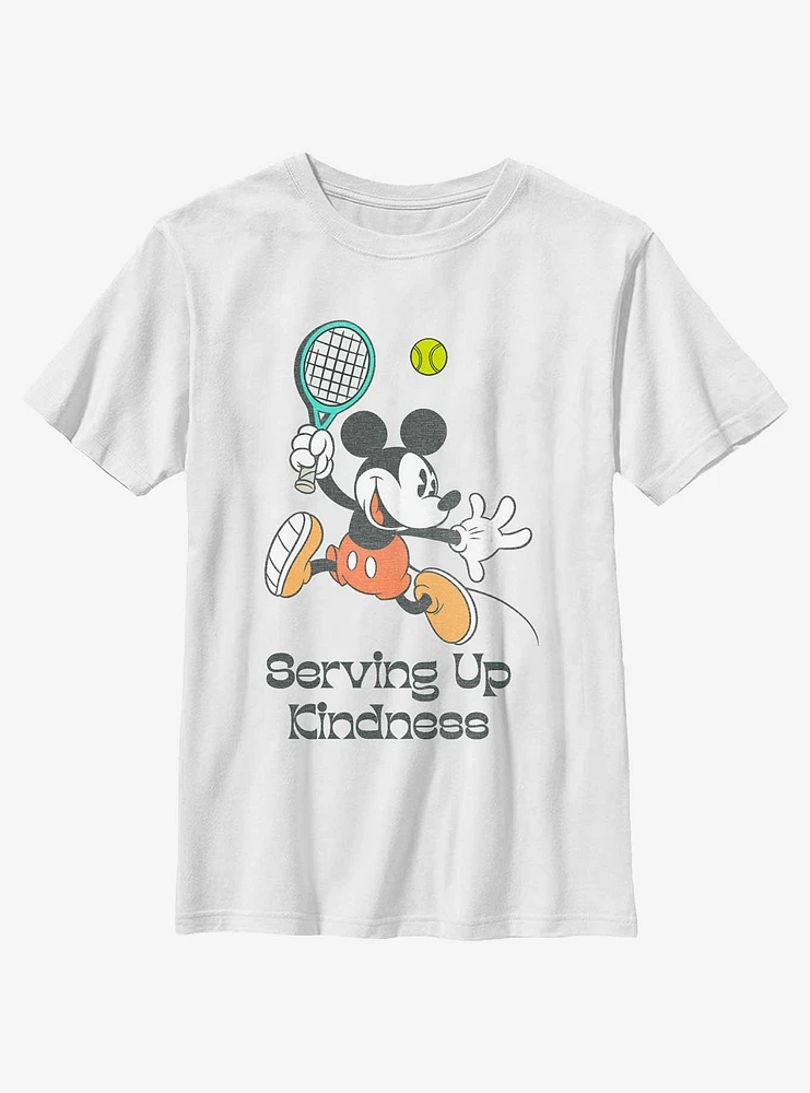 Disney Mickey Mouse Serving Up Kindness Youth T-Shirt