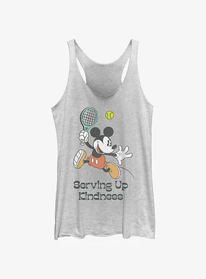 Disney Mickey Mouse Serving Up Kindness Womens Tank Top