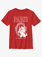 Disney The Aristocats Marie Paris Portrait Youth T-Shirt