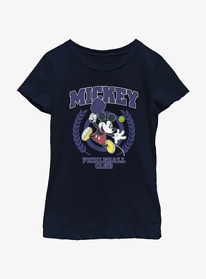 Disney Mickey Mouse Pickleball Club Youth Girls T-Shirt